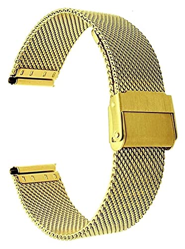 Bracelet montre acier inoxydable résistant pour remplacer bande usée 16mm 20mm