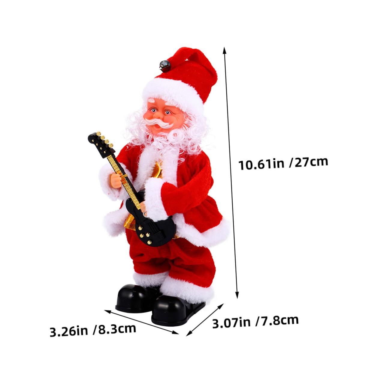 Juguete Musical para Mayores Muñeco de Papá Noel Adorno Navideño Juguete Navideño Estilo Aleatorio
