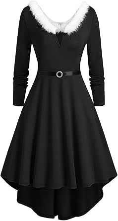 Générique Robe Festive De Noël Pour Femme, Robe Avec Motif