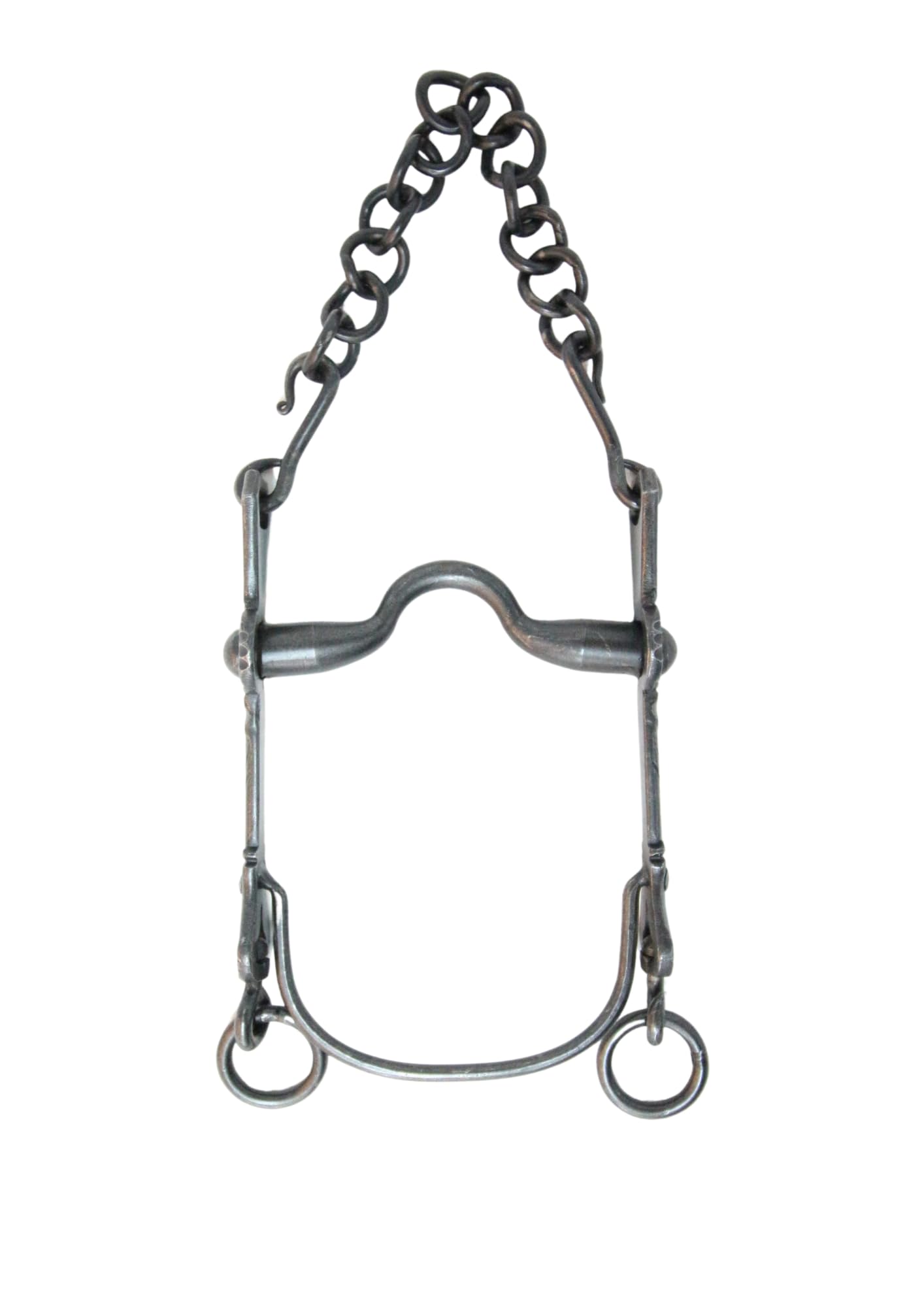 Bocado vaquero fragua embocadura asa caldera | Modelo Fijo | Tamaño K (5 cm / 10 cm) | Equipamiento para el caballo | Producto de Guarnicionería | Los Nietos