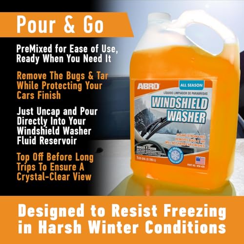 ABRO 1 Gallon Washer Fluid
