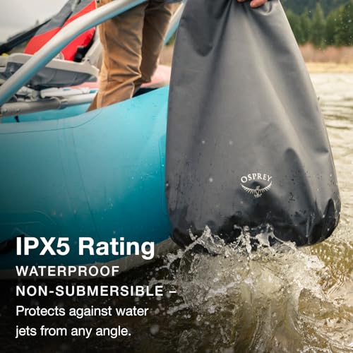 Osprey Wildwater Waterproof 8L Bolsa Seca Impermeable, Tunnel Vision Gris miniatura 3
