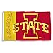 BSI PRODUCTS, INC. - Iowa State Cyclones 3?x5? Flag with Heavy-Duty Brass Grommets - ISU Football, Basketball and Baseball Pride - High Durability for Indoor & Outdoor Use - Great Gift Idea - Cyclones