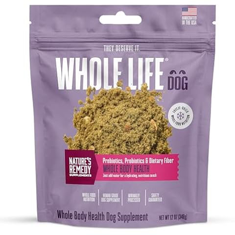 Whole Life Pet Whole Body Health Supplement for Dogs, Dog Vitamins & Supplements for Healthy Skin, Immune Support, Probiotics & Hydration - Dog Food Supplement for Everyday Wellness - 90 Servings Cover