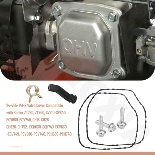 Image of Head Gasket Kit & Valve Covers 32 841 02-S 32 841 02S 25 096 11-S 25 096 09-S KT Compatible with Kohler Engine 3284102S 82194