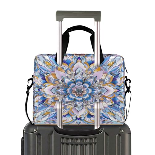 Funda porta laptop 15.6" bolso con asa y correa cruzada miniatura 4