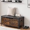 GAOMON Modern Lift-Top Storage Chest - Wooden Toy Storage Bench With Safety Hinge, Supports 300 Lbs, For Entryway, Bedroom, Living Room