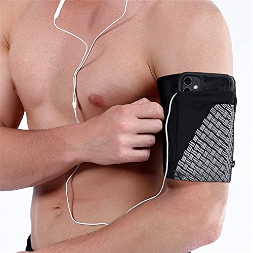 Sports Running Armband,Lightweight Arm Band Strap Holder Pouch Comfortable Phone Armband Sleeve Sports Cell Phone Armband Holder Strap for Exercise Workout(L) by Brrnoo - Used condition - Image 5
