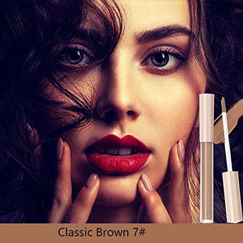 Liquid Eyeshadow , Brown Nude Matte Eyeshadow Primer Base Palettes, Smooth Cream Waterproof Liquid Single Eyeshadow Pencil , Quick Dry Long Lasting, Create Highlight And Shadow Eye Makeup (7#) #TOP1