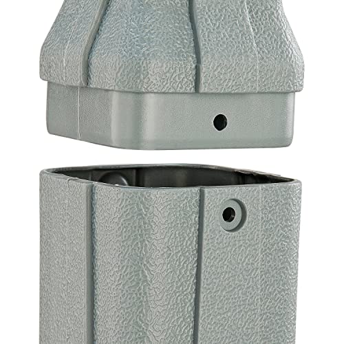 Gray Outdoor Ashtray, 1-1/2 Gallon #TOP3
