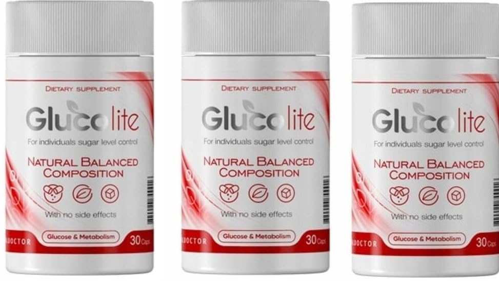 3x Glucolite 15 pcs