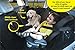 Meadowlark | Premium Hammock Dog Car Seat Cover for Back Seat, Seat Protector, Non-Slip, Dog Stuff, Anti Shock, Water Repellant, Pets, w/Seat Belt, 2 Headrest Covers | L