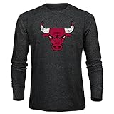 MAJESTIC THREADS Adult Men Heather Gry l/s Tee