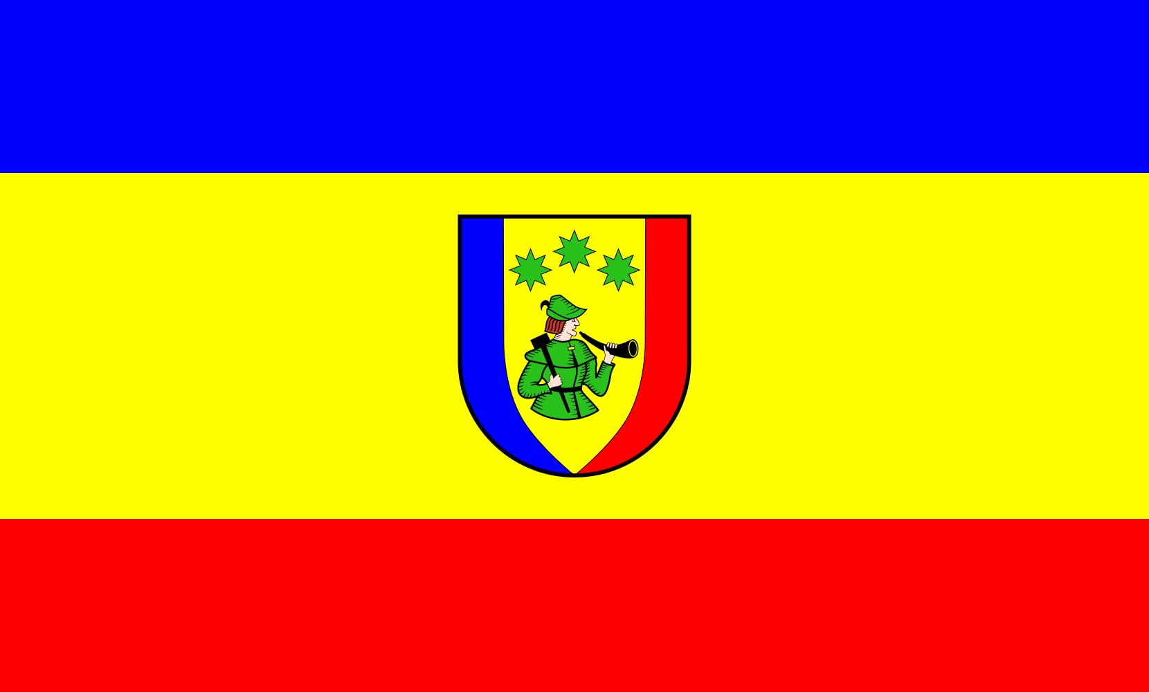 Drapeau paysage anti-déchirure de 1.35m² contre le vent, format 90x150cm durable