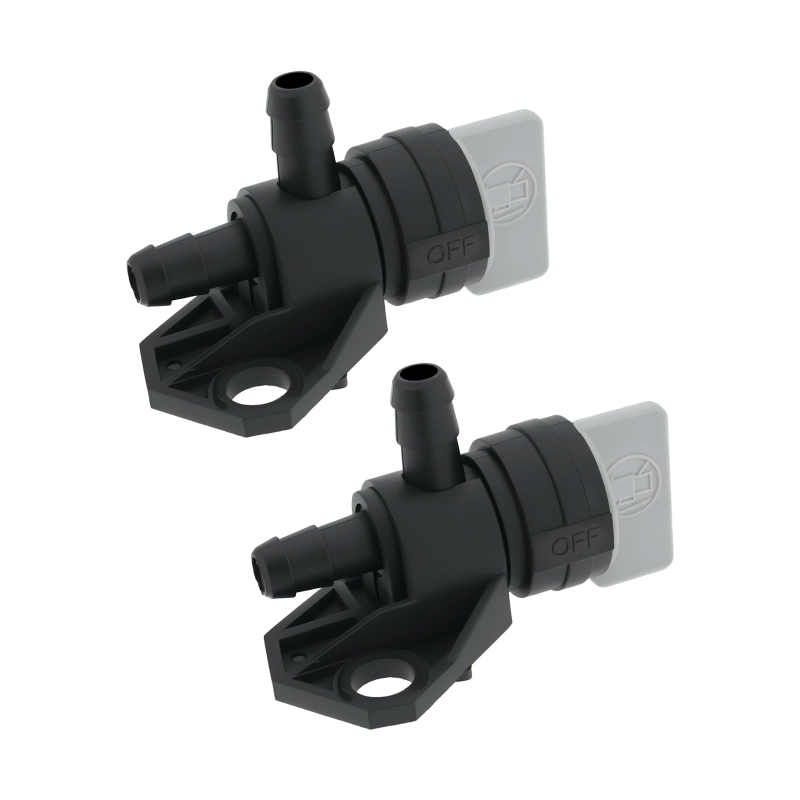 EMSea 2Pcs Lawn Mower Engine Petcock Assembly Replacement Part 16950-ZM0-003 Fuel Shut Off Petcock Compatible with Honda GC135 GCV135 GCV160 GCV190 GXV50 GXV57