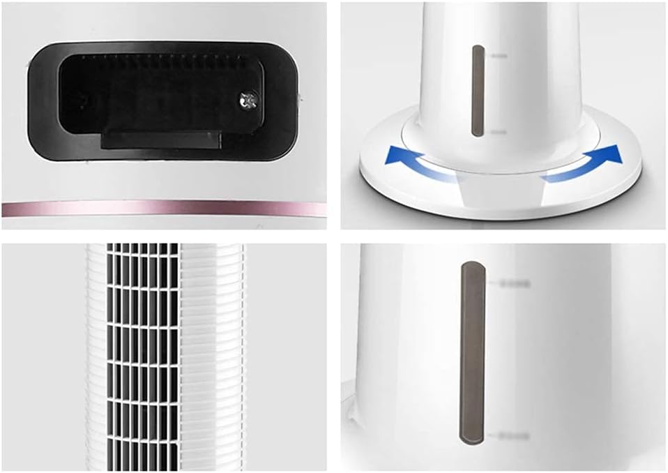 Air Cooler for Home Office Air Coolers Evaporative Coolers Tower Portable Airconditoner Conditioner Super 3 Fan Speed Unit Whit Remote Control Quiet Humidifier Misting Fan for Home Office Be