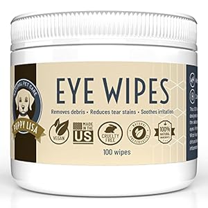 PUPPY-LISA-Dog-Eye-Wipes-Tear-Stain-Remover-Made-in-The-US-with-Natural-Ingredients-Non-Irritant-for-Pet-Eyes-with-Aloe-Vera-and-Chamomile-Eye-Wipes-for-Dogs-with-No-Artificial-Preservatives