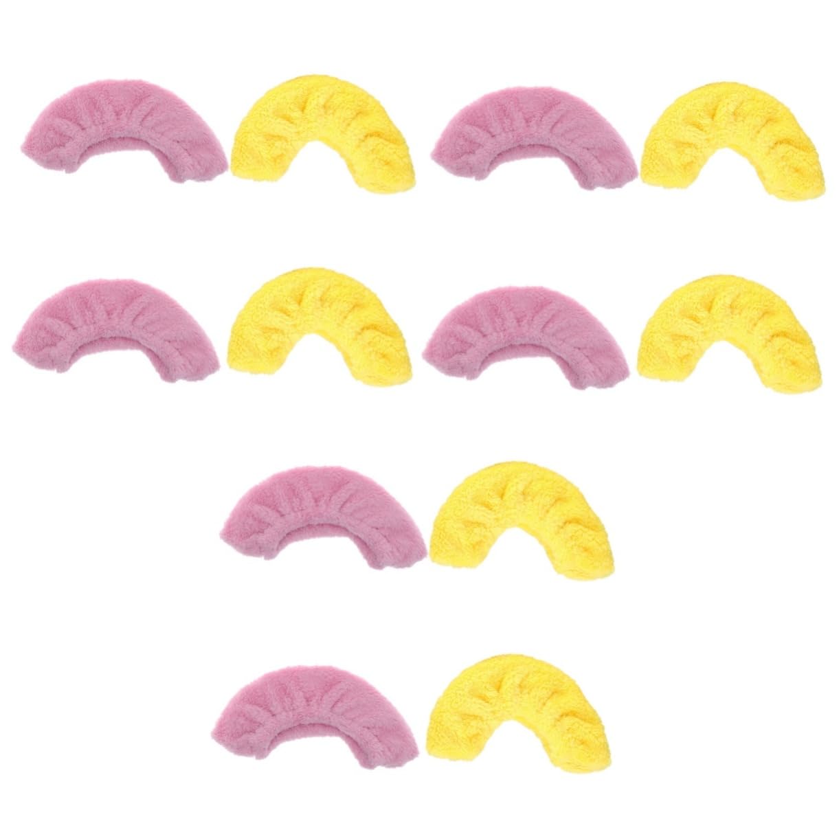 YARNOW 6paires Couvre-Lames De Patin à Glace Élastiques pour Garçon Fille Peluche Absorbante Eau pour Lames De Patins à Glace