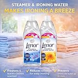 Lenor Steamer & Ironing Water Bundle, 2 x 1L Bottles (SUMMER BREEZE & SRING AWAKENING), Prevents Limescale Build-Up, Easy Ironing & Long-Lasting Freshness for Irons and Clothes Steamers - Image 4