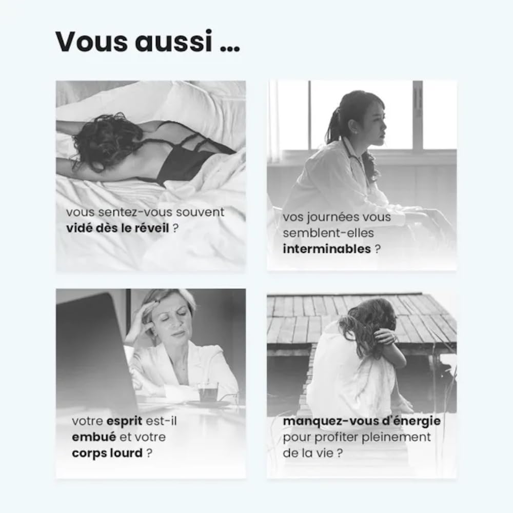 Formule Anti-Fatigue Naturelle | Énergie & Vitalité | Ginseng, Reishi & Astragale | Soutien Immunitaire & Résilience au Stress | Adaptogènes MTC | 100 Gélules | Fabriqué en France
