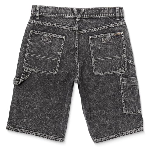 Volcom Labored Utility Denim Shorts 34 short en jean solide homme - 4