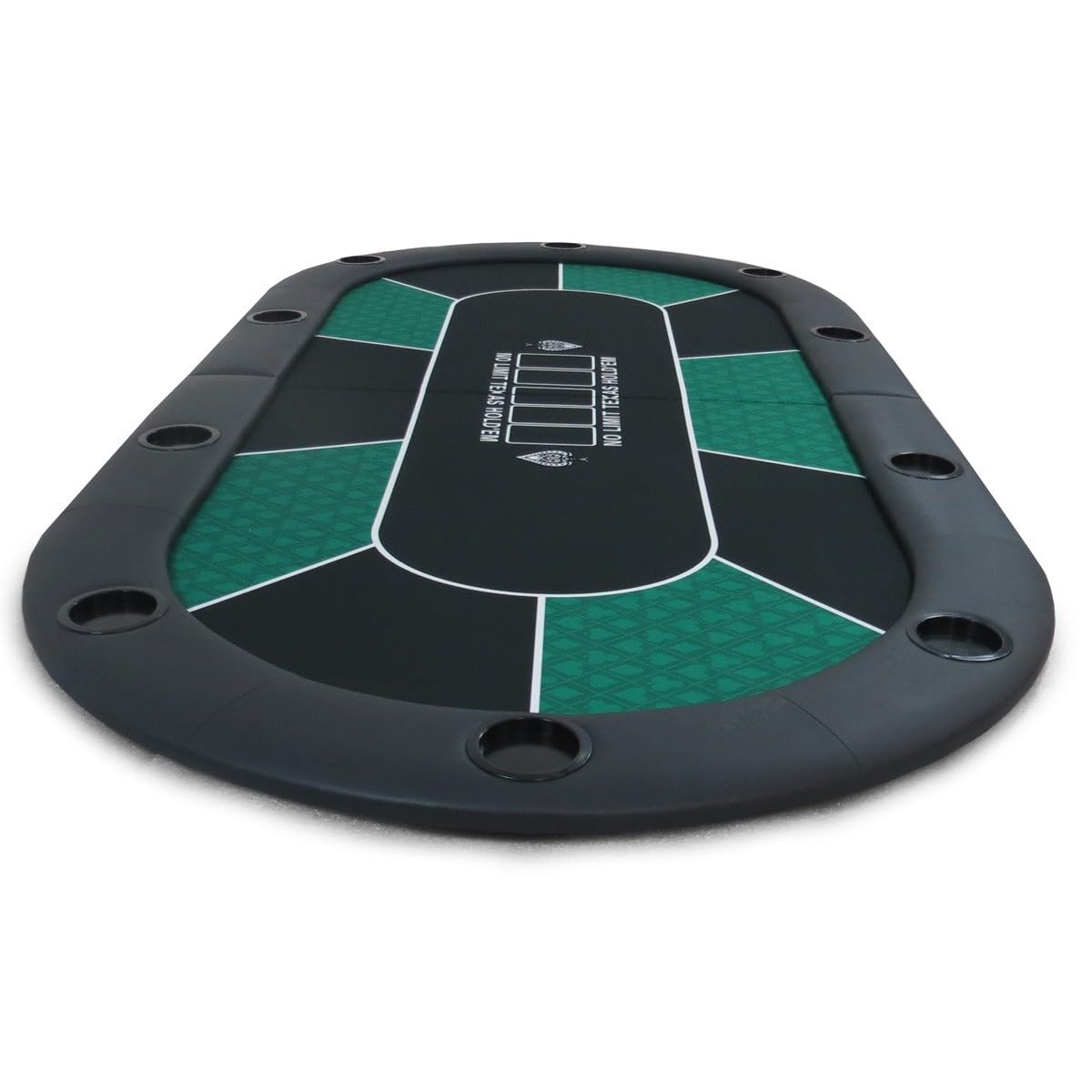 Pegasi Pokertop Deluxe 213x103 Faltbare Pokerauflage Pokertisch-Auflage Texas Hold'em Poker Top Inkl. Tragetasche