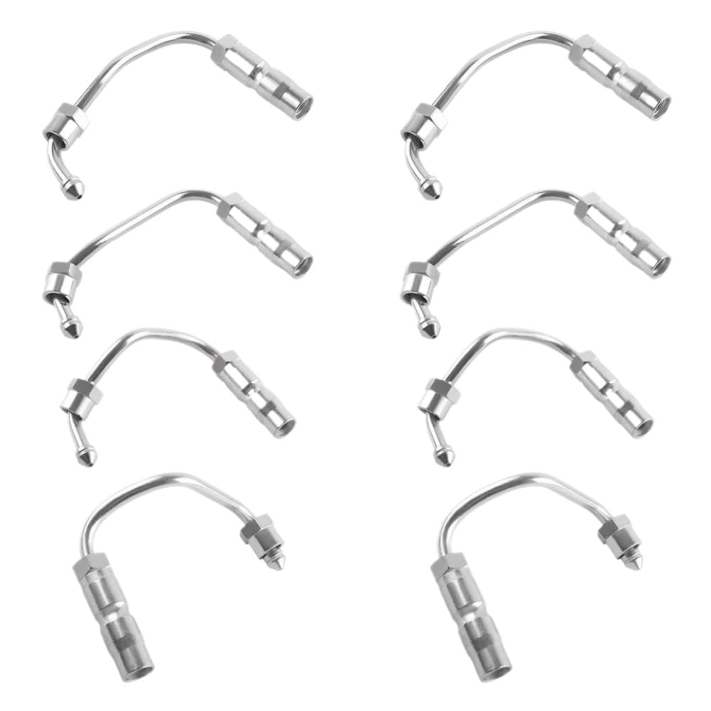 Fuel Injector Line Set Compatible with Sierra Silverado 6.6L V8 2001 2002 2003 2004 97188720 97188721 97188722 97188723