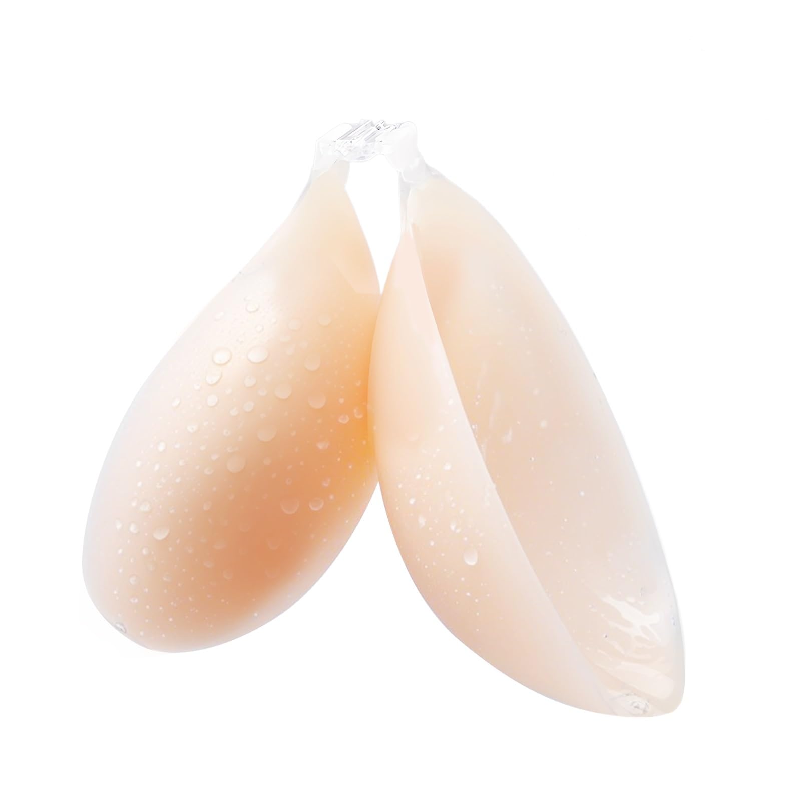 ZEUSORA 3D Adhesive Bra Strapless Sticky Invisible Push up Reusable Silicone for Women, Waterproof Quick-Drying
