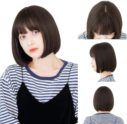 Amazon.co.jp: 医療用 ウィッグ フルウィッグ ボブ ショートボブ 