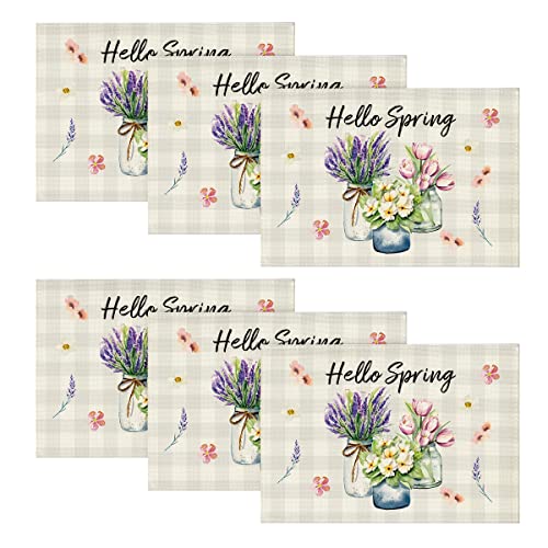 List of Ten Best Buffalo Plaid Placemats Top Picks 2023 Reviews