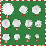 Zoom IMG-1 plulon 18 pezzi decorazioni natalizie Zoom IMG-1 plulon 18 pezzi decorazioni natalizie