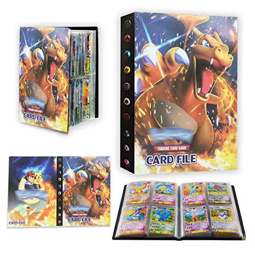 YongHang Classeur Carte Album 30 pages 240 cartes Compatible Diverses cartes Cover