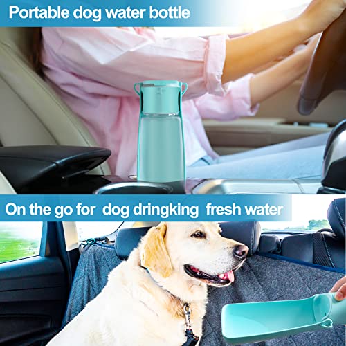 Portable Dog Water Bottle Shafgo 19 Oz Large Pet Travel Water Dispenser No Spill For Walking Dishwasher Safe #TOP5