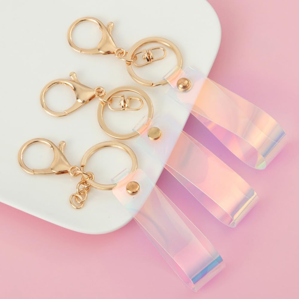 40pcs Lobster Claw Clasps Hook, Lobster Clasp Swivel Trigger Clips with Flat Split Ring Swivel Trigger Clips for Jewelry DIY Craft Making (Gold, Silver - Image 5