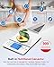 Ataller Food Scale with Nutritional Calculator, Digital Kitchen Scale, Food Scales for Kitchen, Calorie Calculator for Meal Prep, and Weight Loss, Units in Lbs, Grams, Ounces, Batteries Included