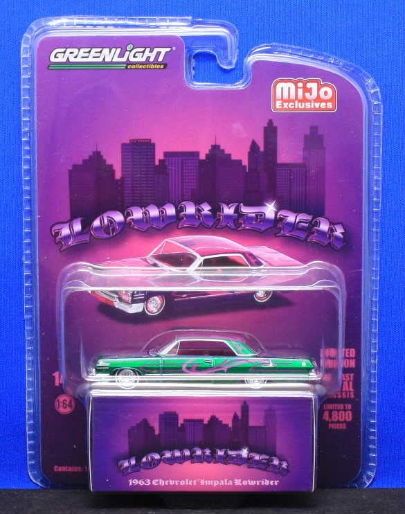 グリーンライト　 1963 Chevrolet Impala チェイス 1/64 GREENLIGHT CALIFORNIA LOWRIDERS 1963 CHEVROLET IMPALA