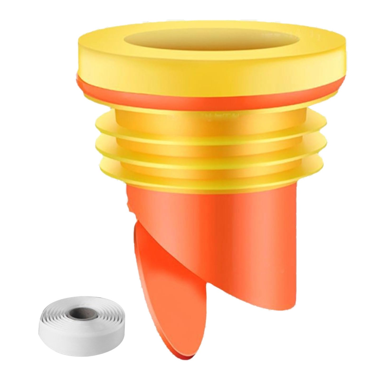Rgybao B Floor Outlet Drain Pipe Flange Rings With Ackflow Valves Toilet Owl Gasket Flange Rings Leakproof Toilet Accessories