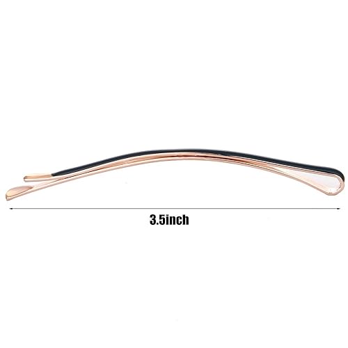 Miniatura 7 de Yishenyishi - Juego de 10 horquillas curvadas jumbo, pinzas para el pelo (color mezclado)