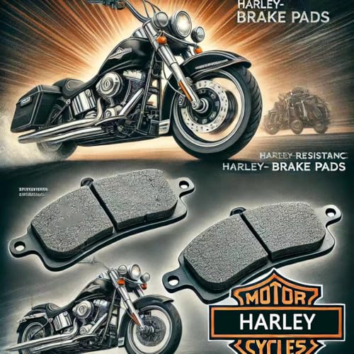 image for Anoety Front & Rear Brake pads replacement for HARLEY Road Glide 2008-