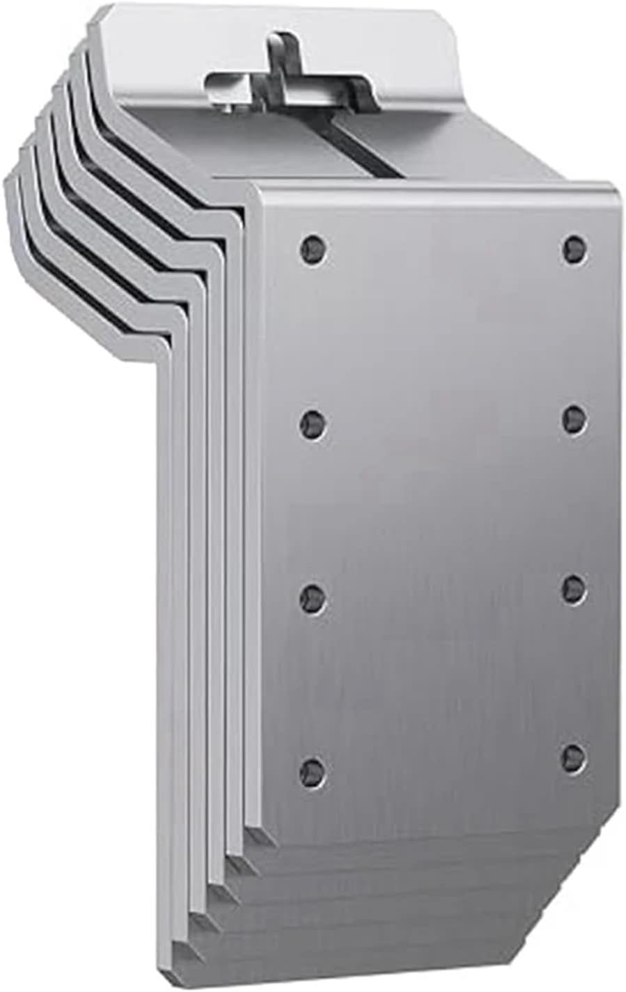 ABMH-6 T Post Brackets,T Post Target Hanger,Fence Bracket for T Shape Fence Posts,T Post Corner Brace for Trail Camera Mount