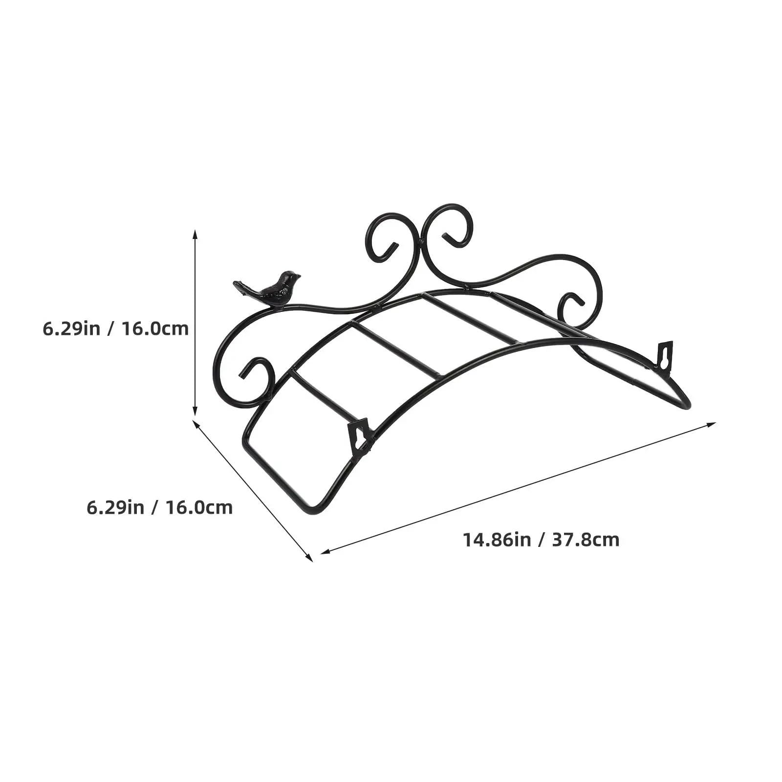 Support Tuyau Arrosage Support de jardin 38 x 17 cm, support de rangement for tuyau d'arrosage, gain de place