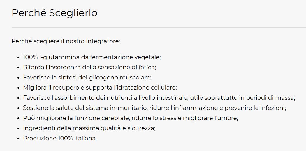 Yamamoto Glutamine Powder 600 gr - gusto naturale -