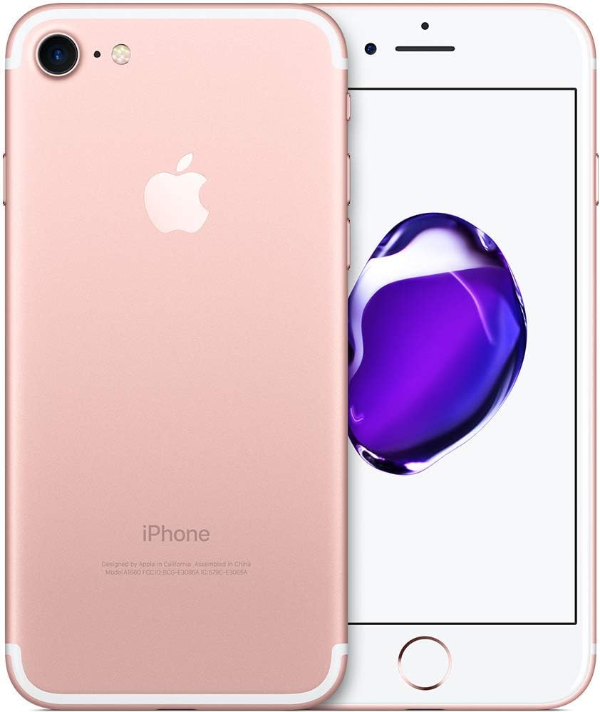 Apple iPhone 7 with FaceTime - 128GB, 4G LTE, Rose Gold