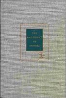 The Philosophy of Spinoza Selected from His Chief Works B0026PQ06A Book Cover
