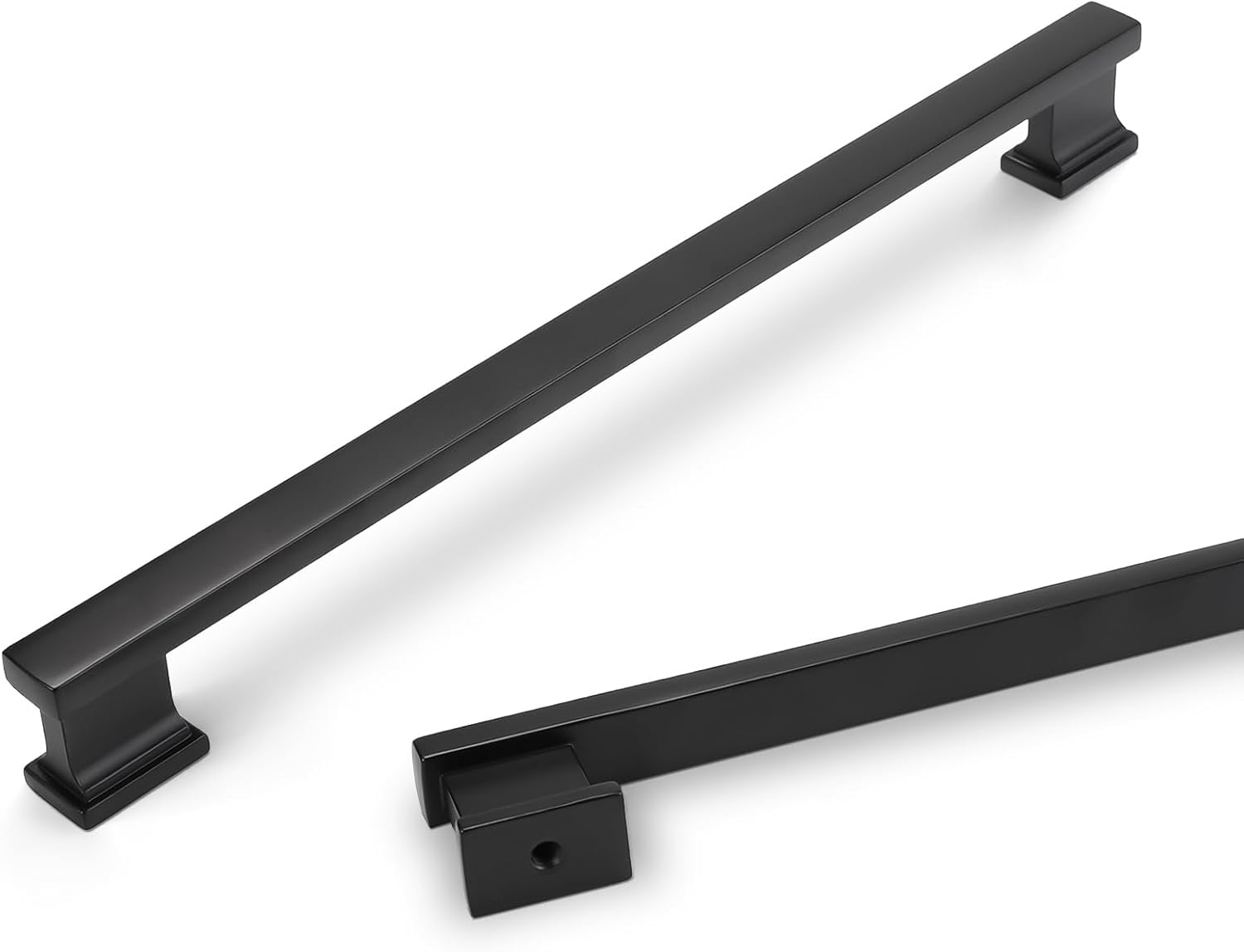 COTYKILEY 10 Pack 9 Inch(228mm) Matte Black Handles Black