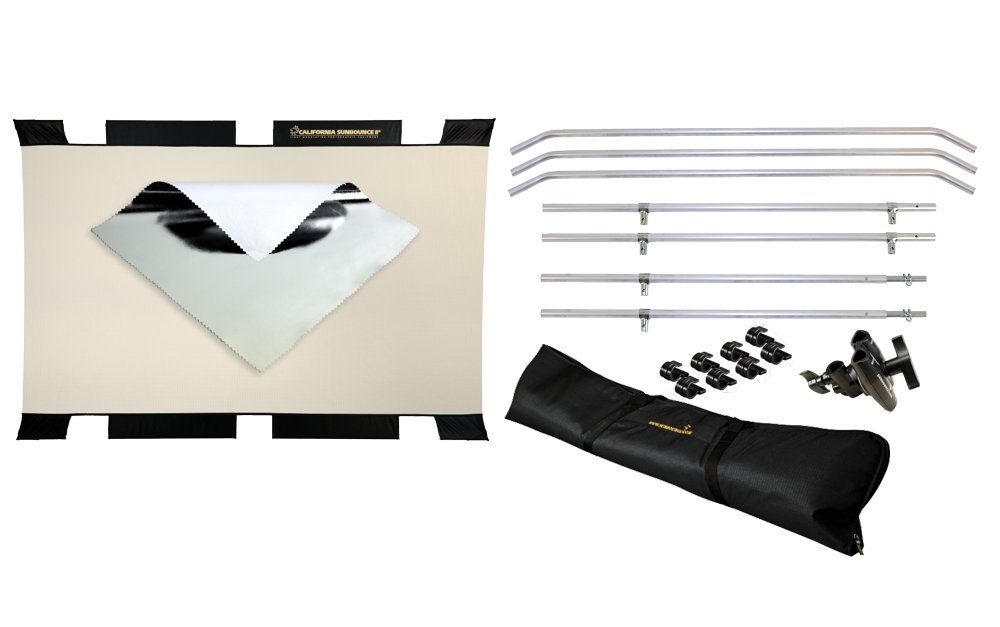 Sunbounce Pro Reflector Kit de démarrage Argent/Blanc