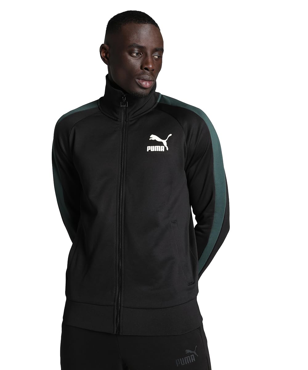 Puma Men Iconic T7 Track Jacket PT,Black -X-Large (53009551)