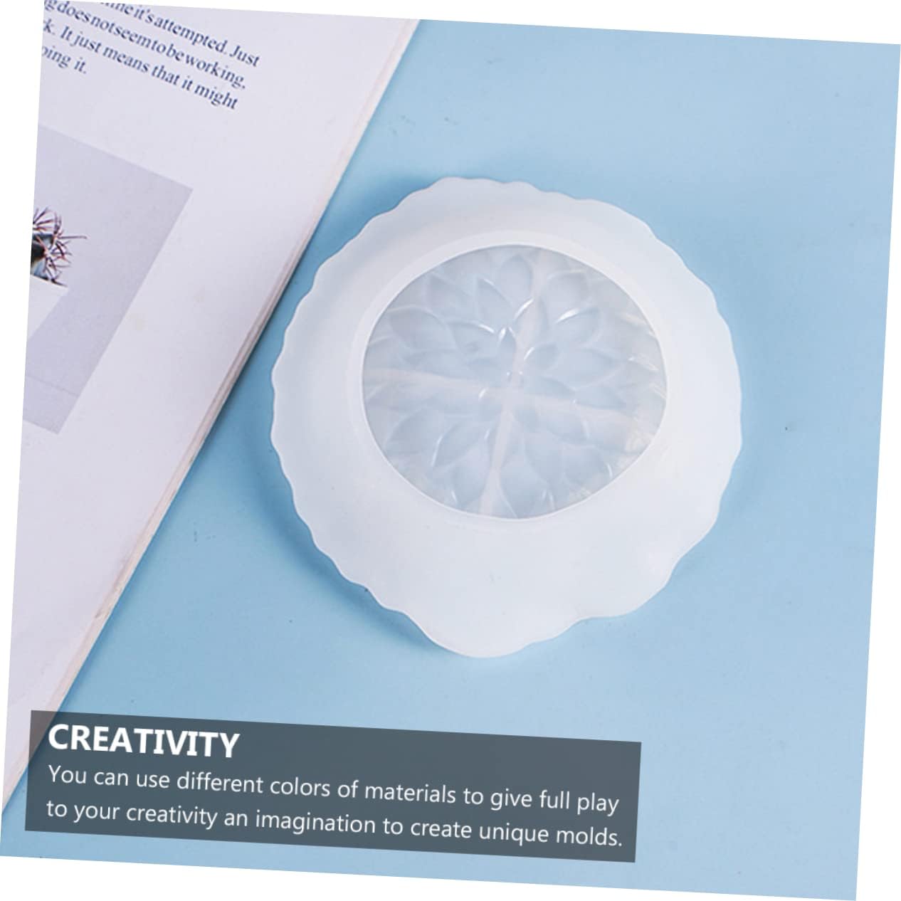 NUOBESTY 3pcs Leaf Shape Silicone Mold for DIY Art Creative Petal Design for Crystal Epoxy Ornaments Durable and Easy to Use Mold for Unique Home Decor and Making