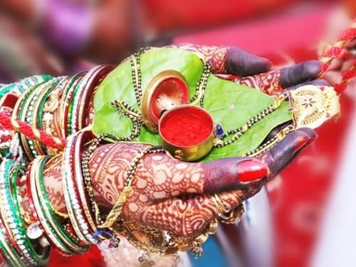 Image of Most Trend Sindoor Powder Small Fancy Gift box for Women Puja Tilak Suhaag