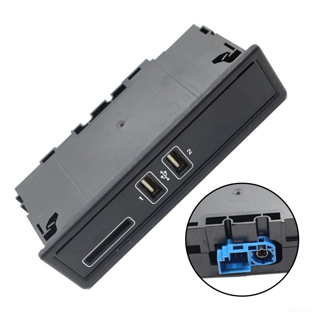 Adattatore USB per ami 2138200401 per Mercedes C E per classe USB | Plug and Play, compatibilità OEM, connessione stabile, ABS nero, facile da installare
